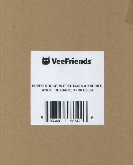 2026 VeeFriends Super Stickers Spectacular Series, 36 Hanger Pack Case