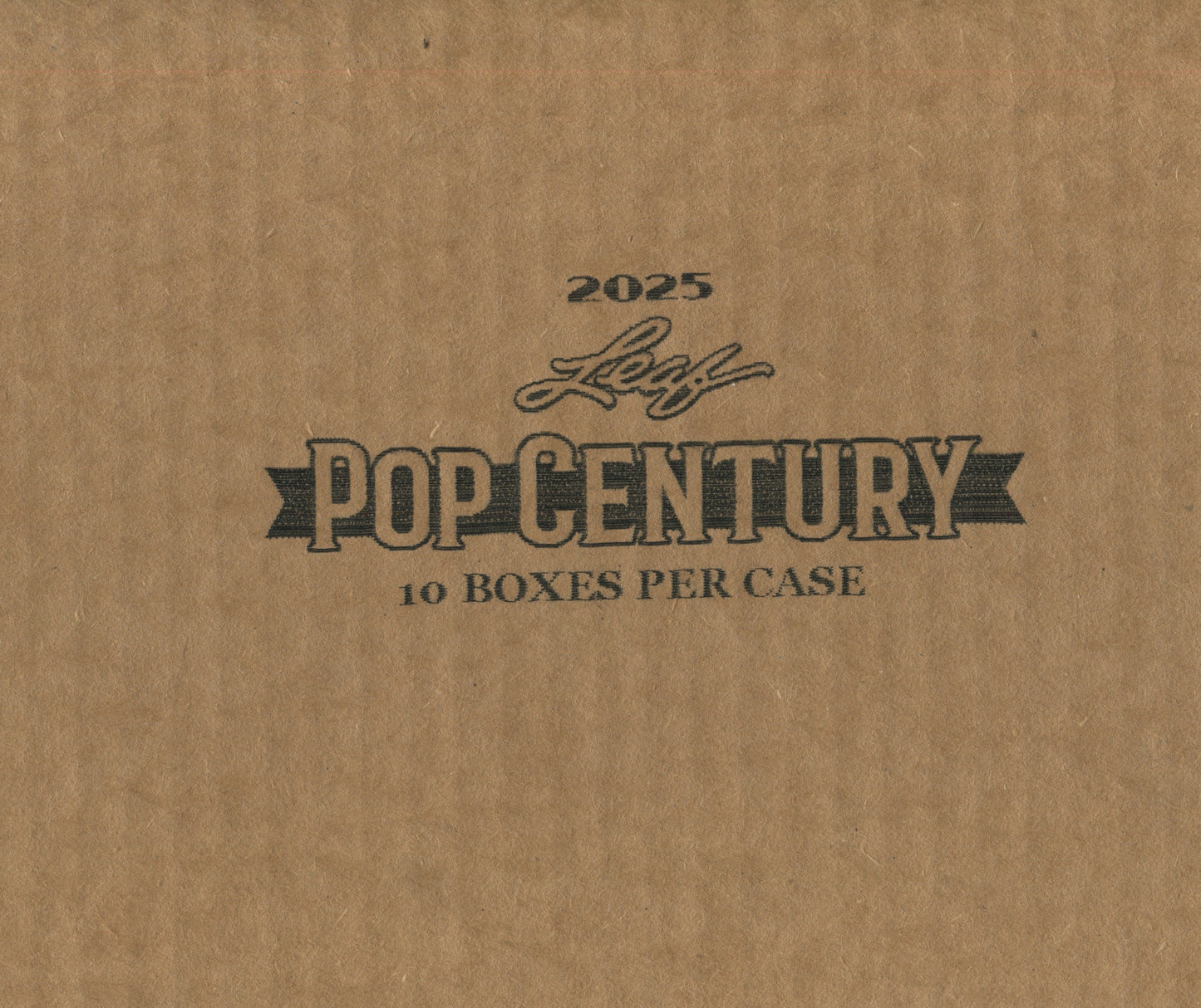 2025 Leaf Metal Pop Century Hobby, 10 Box Case