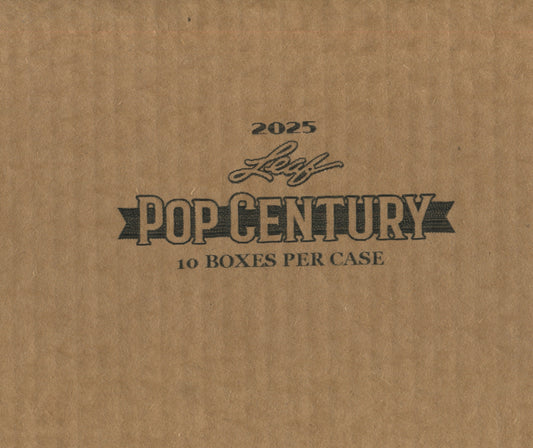 2025 Leaf Metal Pop Century Hobby, 10 Box Case