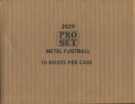 2024 Leaf Pro Set Football, 10 Hobby Box Case
