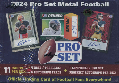 2024 Leaf Pro Set Football, Hobby Box