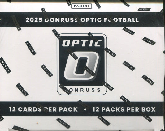 2025 Panini Donruss Optic Football Fat, Pack Box