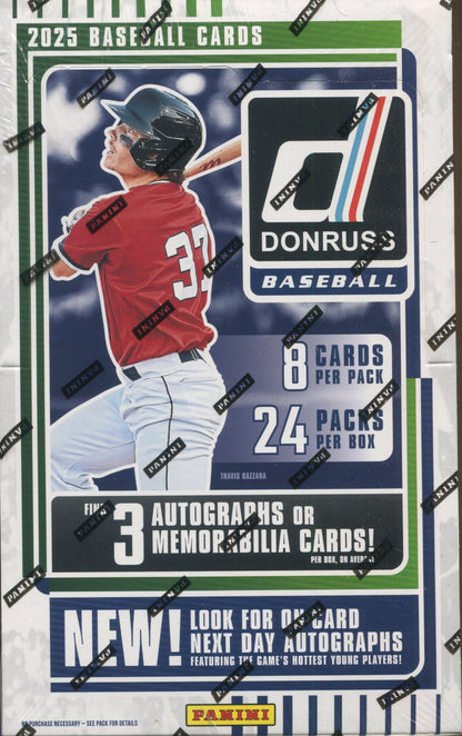 2025 Panini Donruss Baseball Hobby, Box