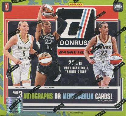 2025 Panini Donruss WNBA Basketball Hobby, 16 Box Case