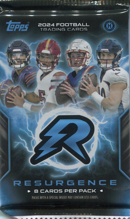 2024 Topps Resurgence Football Hobby, Pack