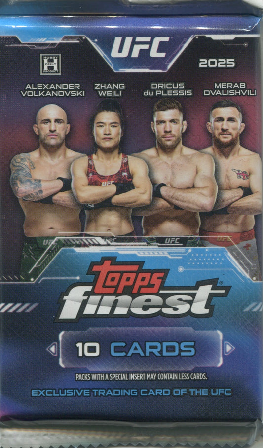2025 Topps UFC Finest Hobby, Pack