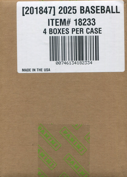 2025 Panini National Treasures Baseball Hobby, 4 Box Case