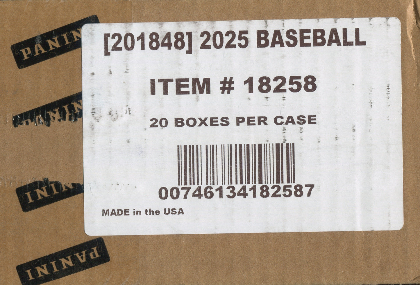 2025 Panini Select Baseball Hobby Blaster, 20 Box Case (Green Flash Prizms)