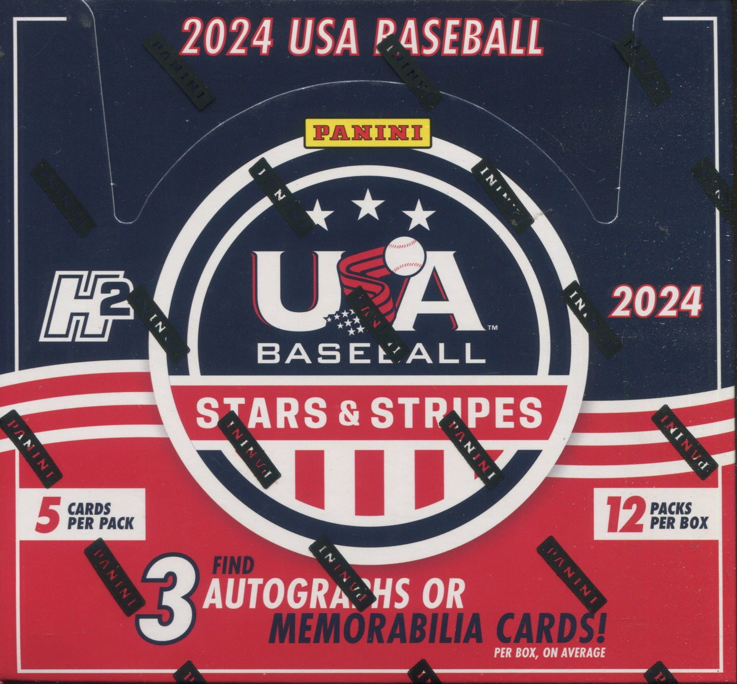 2024 Panini Stars & Stripes USA Baseball H2, Box