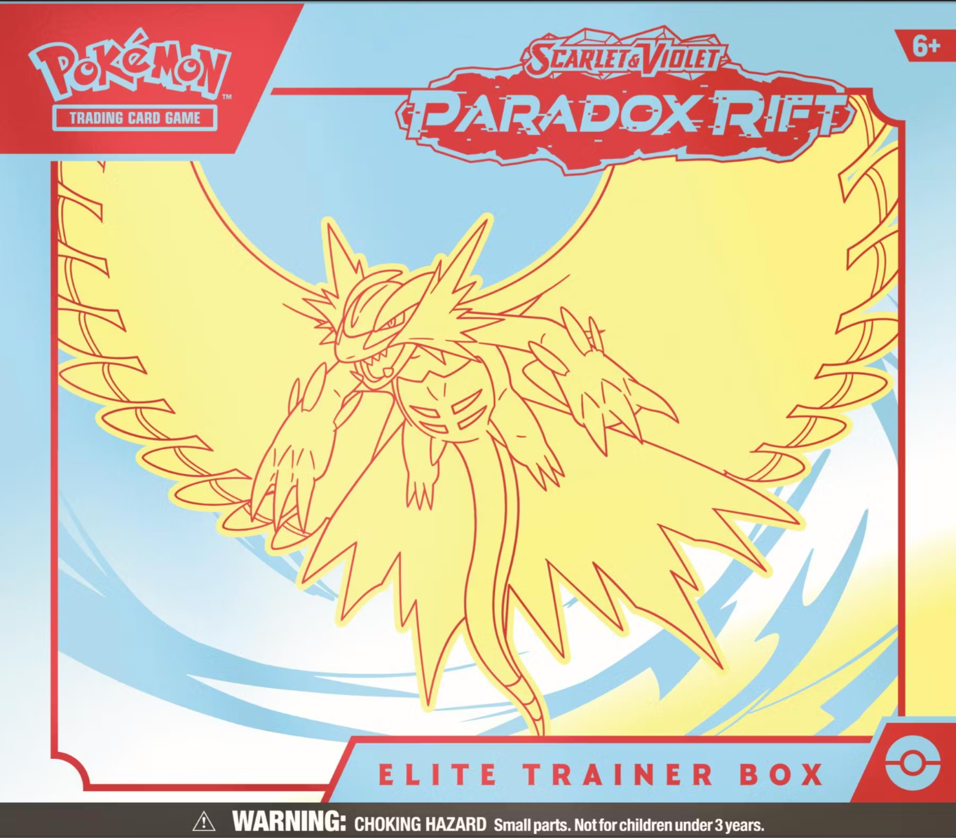 Pokemon Scarlet & Violet Paradox Rift ETB, 10 Elite Trainer Box Case