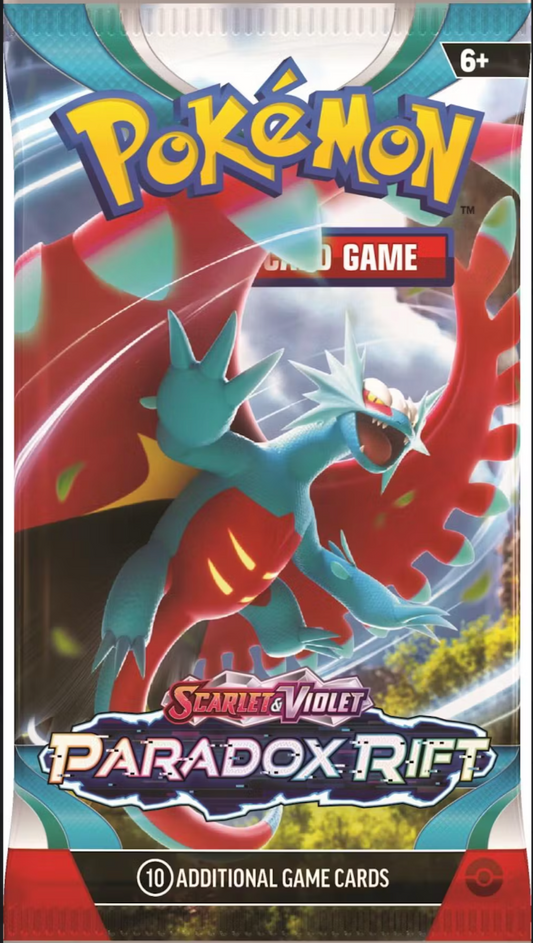 Pokemon Scarlet & Violet Paradox Rift, Booster Pack
