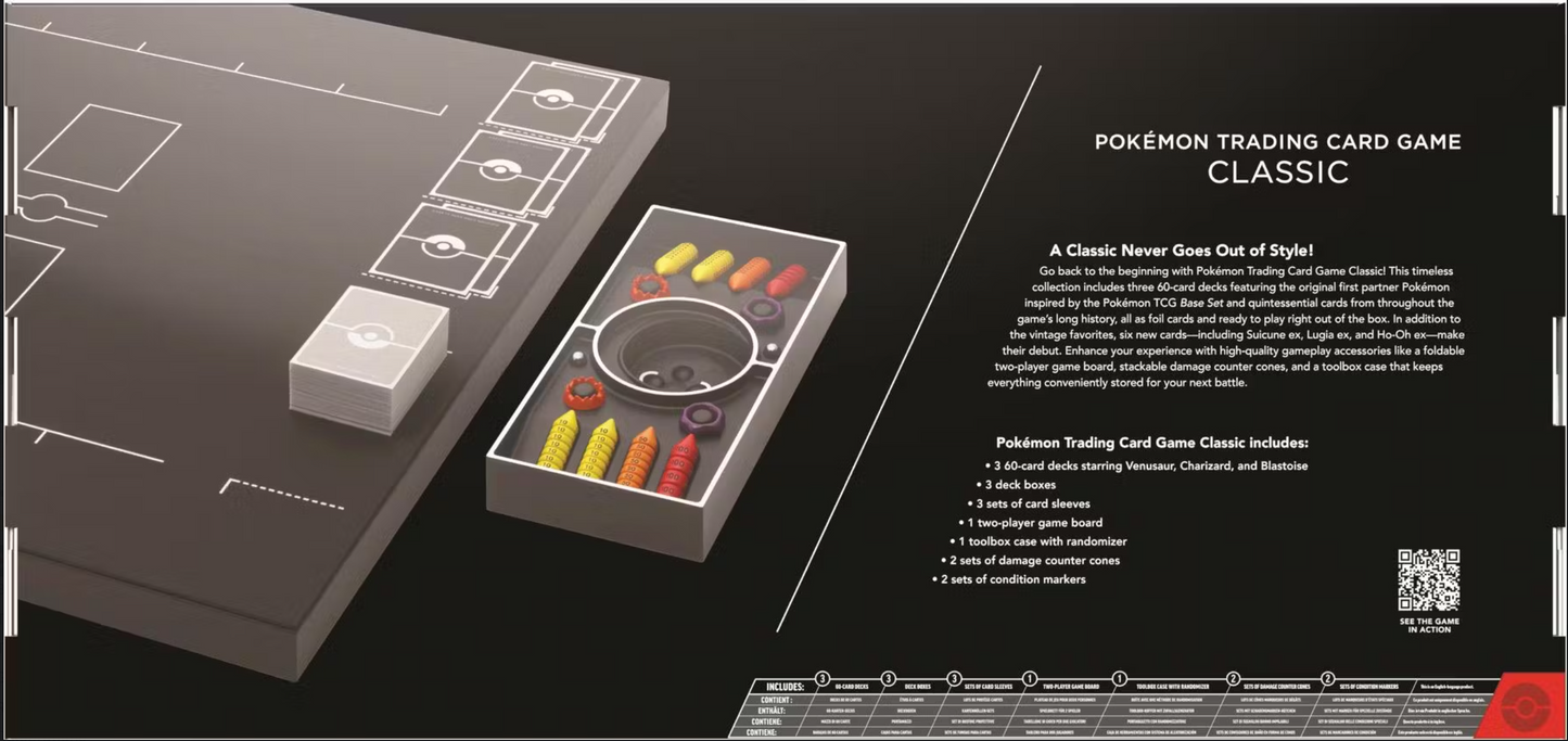 Pokemon Trading Card Game Classic, Box