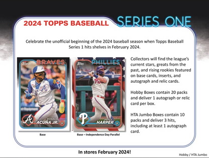 2024 Topps Series 1 Baseball Hobby, Pack