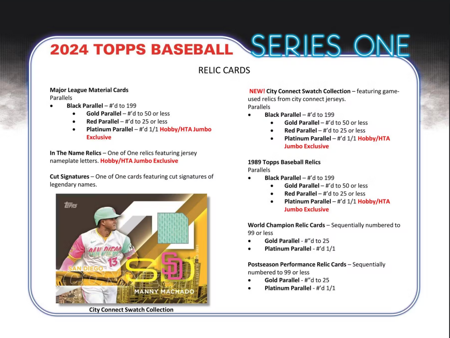 2024 Topps Series 1 Baseball Hobby, Pack