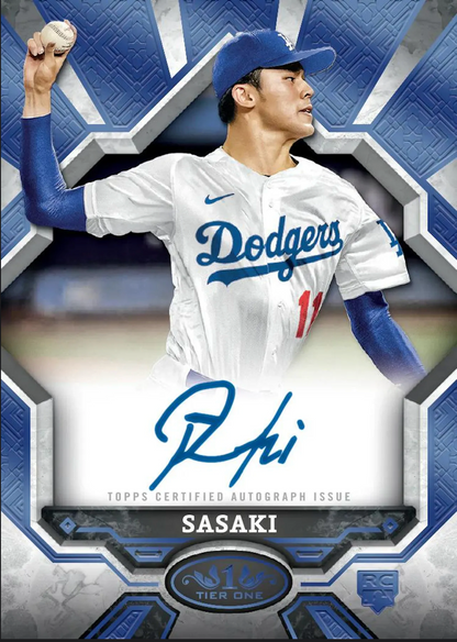 2025 Topps Tier One Baseball Hobby, Box