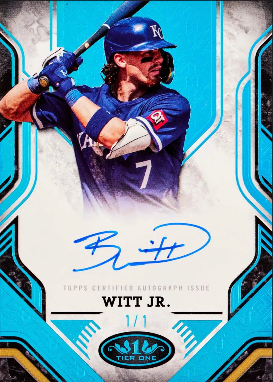 2025 Topps Tier One Baseball Hobby, Box