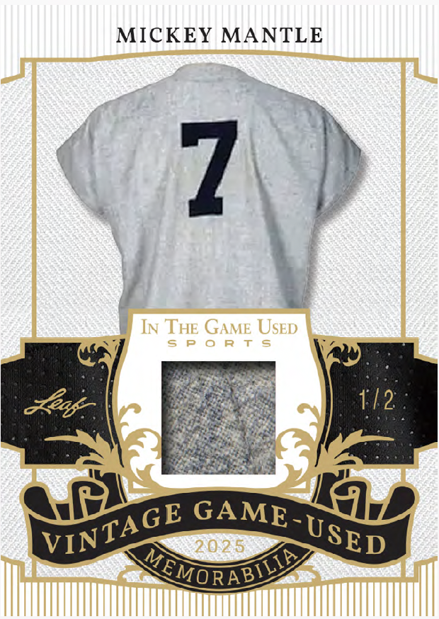 2025 Leaf In The Game Used Multi-Sport Hobby, Box
