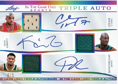 2025 Leaf In The Game Used Multi-Sport Hobby, 10 Box Case