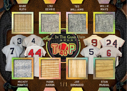2025 Leaf In The Game Used Multi-Sport Hobby, 10 Box Case