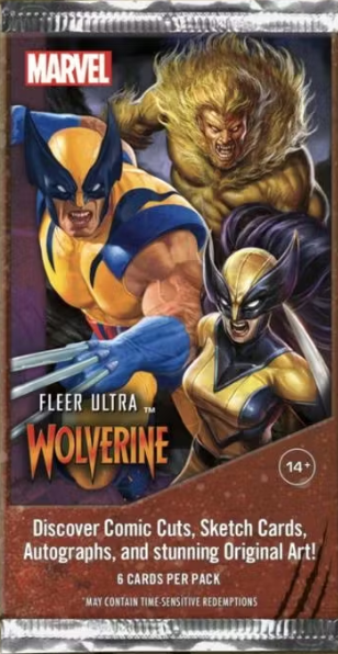 2024 Upper Deck Marvel Fleer Ultra Wolverine, Hobby Pack