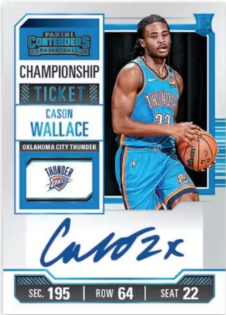 2023-24 Panini Contenders Basketball Hobby, Pack