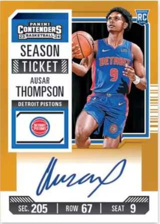 2023-24 Panini Contenders Basketball Hobby, Pack