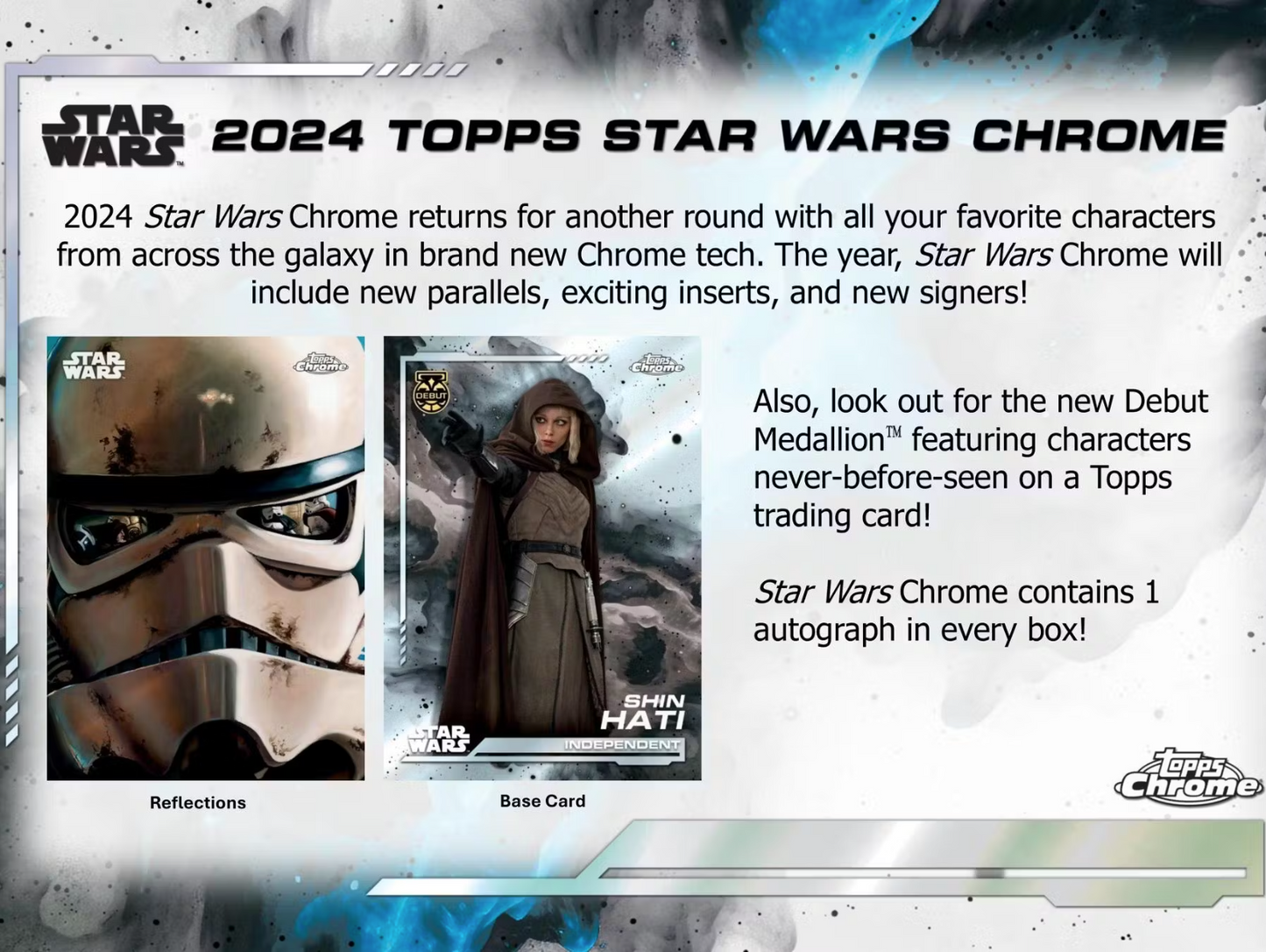 2024 Topps Star Wars Chrome, Blaster Box