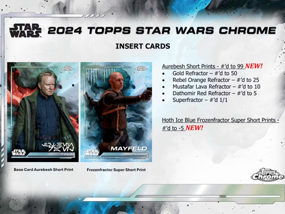 2024 Topps Star Wars Chrome Hobby, Box