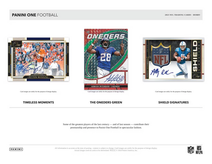 2023 Panini One Football, 20 Hobby Box Case