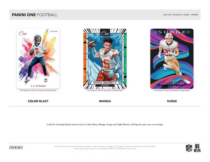 2023 Panini One Football, 20 Hobby Box Case