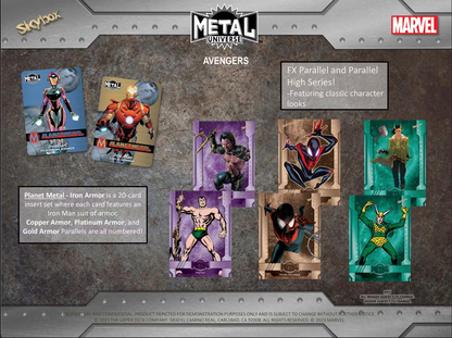 2024 Marvel Avengers Metal Universe, Hobby Box
