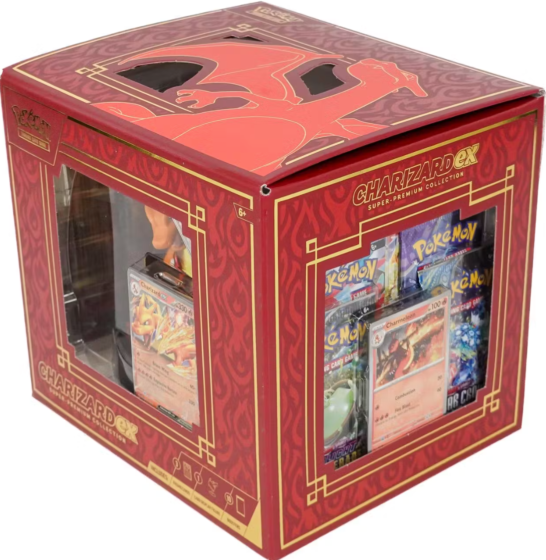 Pokemon Charizard EX Super Premium Collection, 4 Box Case