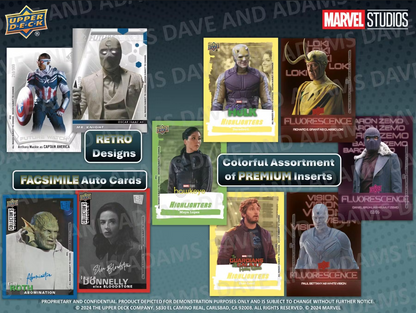 2024 Upper Deck Marvel Studios Series 1 - Disney+ Hobby, Pack