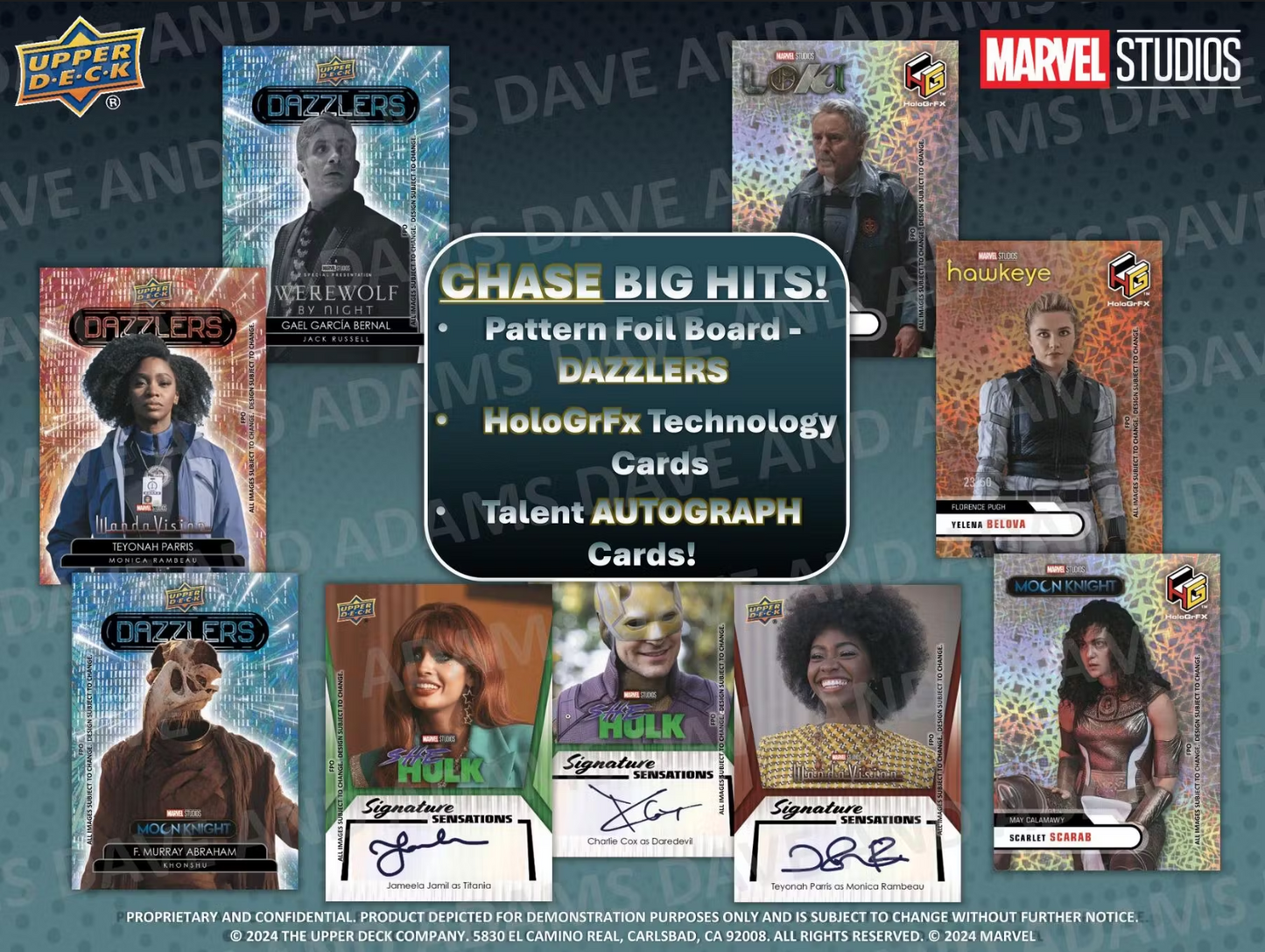 2024 Upper Deck Marvel Studios Series 1 - Disney+ Hobby, Pack