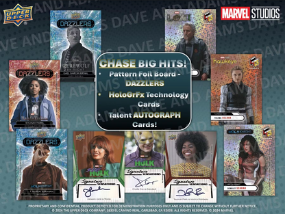 2024 Upper Deck Marvel Studios Series 1 - Disney+ Hobby, Pack
