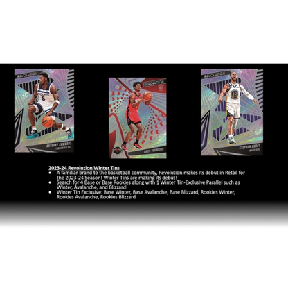 *LAST CASE* 2023-24 Panini Revolution Basketball Winter, 30 Tin Case