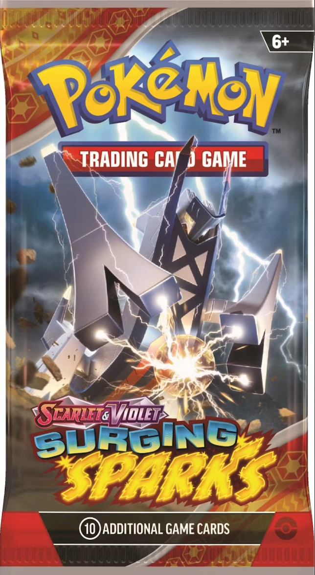 Pokemon Scarlet & Violet Surging Sparks, Booster Pack