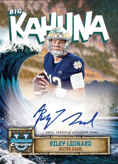 2024 Bowman Chrome University Football Brker Delight, Box