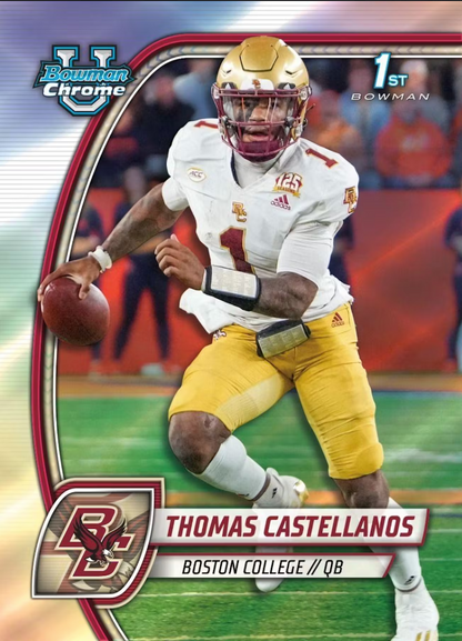 *LAST CASE* 2024 Bowman Chrome University Football, 40 Blaster Box Case