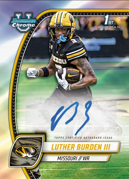 2024 Bowman Chrome University Football Hobby, Box