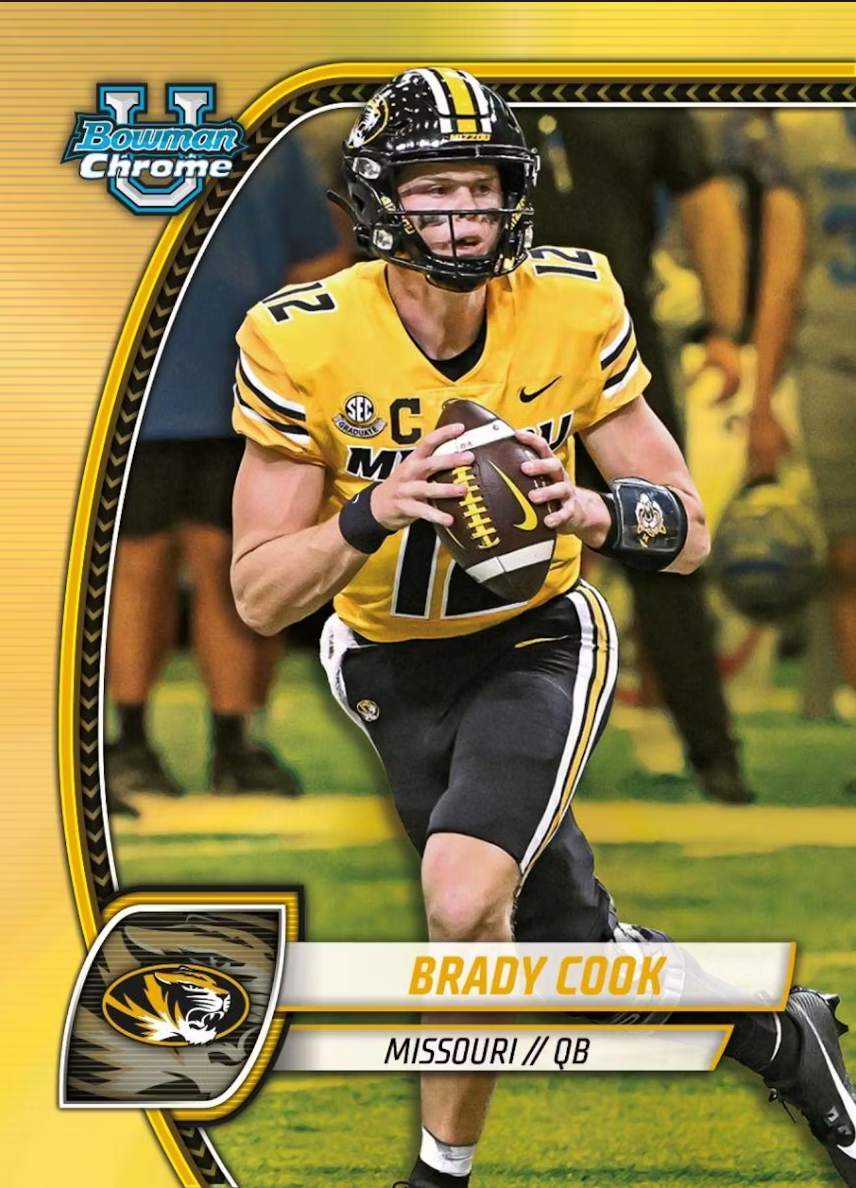 2024 Bowman Chrome University Football, Blaster Box