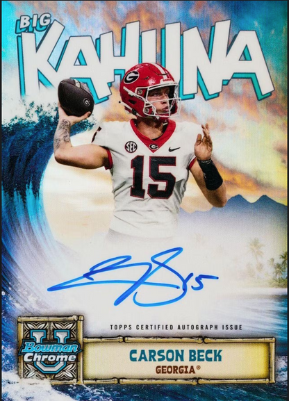 2024 Bowman Chrome University Football Hobby, Box