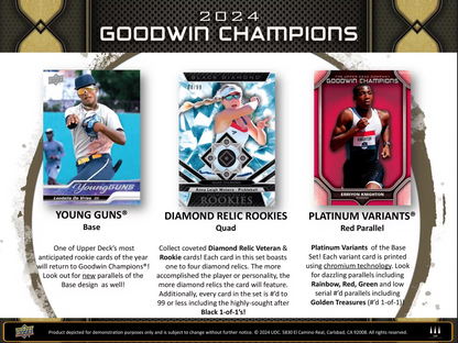 2024 Upper Deck Goodwin Champions Multi-Sport Hobby, Box
