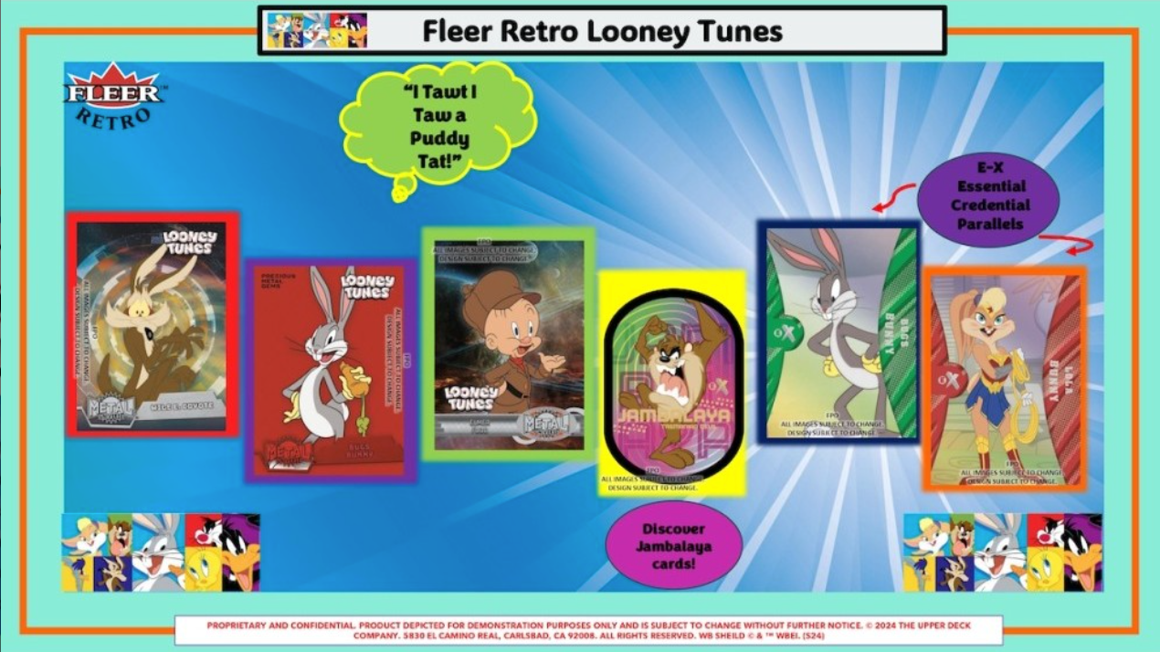 2024 Upper Deck Fleer Retro Looney Tunes Hobby, Box