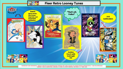2024 Upper Deck Fleer Retro Looney Tunes Hobby, Box