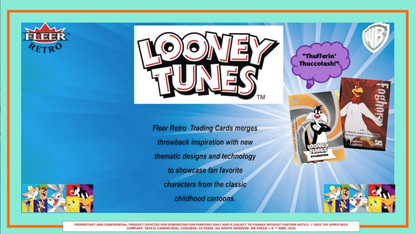 2024 Upper Deck Fleer Retro Looney Tunes Hobby, Box
