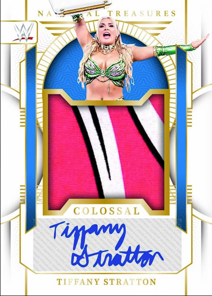 2024 Panini National Treasures WWE Hobby, 4 Box Case
