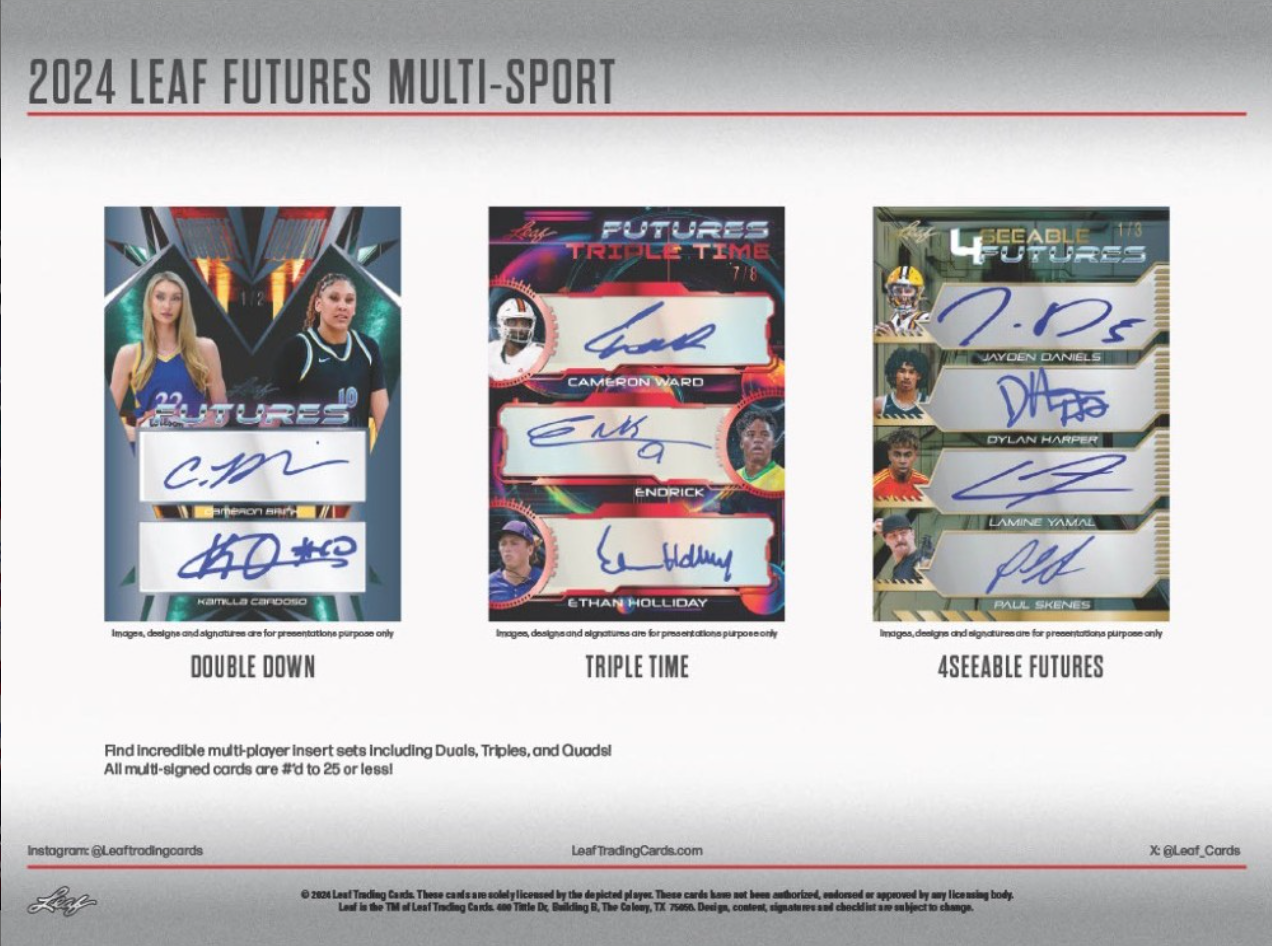2024 Leaf Futures Multi-Sport Hobby, Box