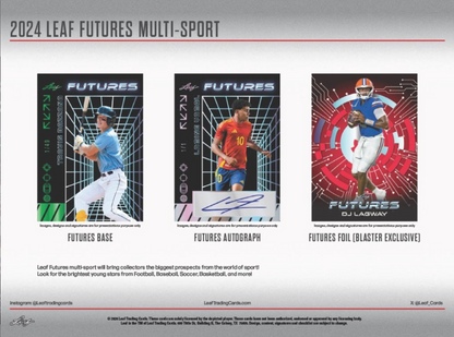 2024 Leaf Futures Multi-Sport Hobby, Box