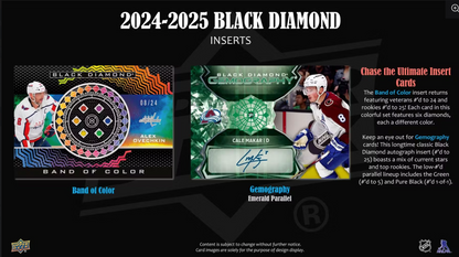 2024-25 Upper Deck Black Diamond Hockey Hobby, Box
